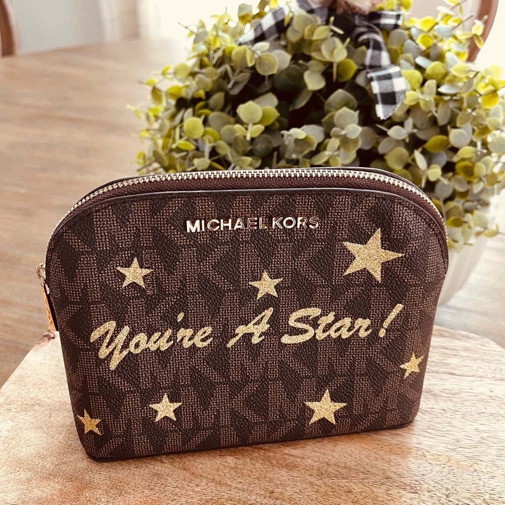 Michael Kors “You're A Star' Cosmetic Bag
